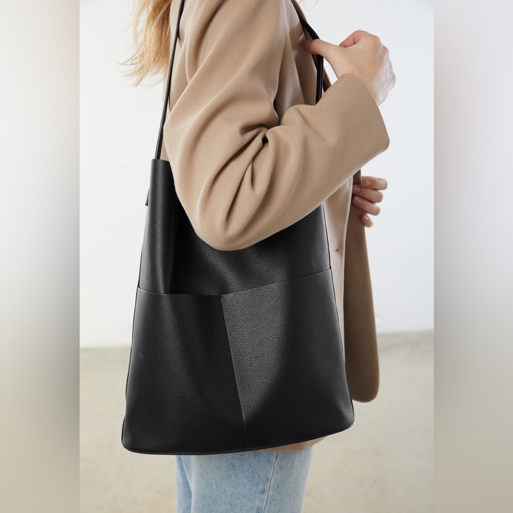 Oak + Fort Vegan Leather Tote Bag